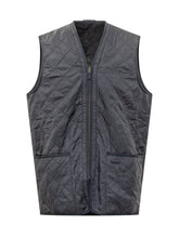 Barbour Gilet Blu Trapuntato con Zip - Abbigliamento Uomo | $store$