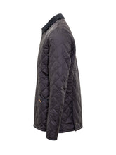 Barbour Giacca Trapuntata Nera con Colletto in Velluto - Abbigliamento Uomo | $store$