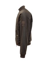 Barbour Brown Waxed Bomber Jacket - COLLEZIONE TEAM EC | $store$