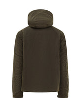 Barbour Green Hooded Jacket with Shearling Lining - COLLEZIONE TEAM EC | $store$