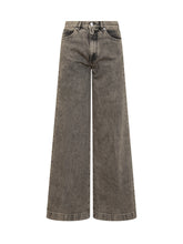 Nine in the Morning Jeans a Gamba Larga Grigi - Abbigliamento Donna | $store$