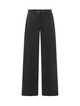 Nine The Morning Pantaloni Neri a Gamba Larga - Abbigliamento Donna | $store$