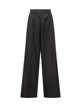 Nine In The Morning Wool Wide-Leg Pants with Pleats - COLLEZIONE TEAM EC | $store$