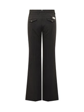 Nine in the Morning Black Flared Trousers - COLLEZIONE TEAM EC | $store$