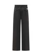 Nine The Morning Black Wide-Leg Trousers - COLLEZIONE TEAM EC | $store$