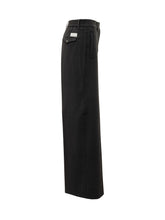 Nine The Morning Black Wide-Leg Trousers - COLLEZIONE TEAM EC | $store$