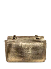 Kurt Geiger Gold Crystal Shoulder Bag with Chain - COLLEZIONE TEAM EC | $store$
