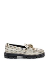 Kurt Geiger Mocassino in Pelle Bianca con Borchie - COLLEZIONE TEAM EC | $store$