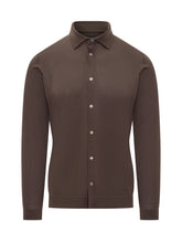 Polo Maniche Lunghe Marrone Filippo De Laurentiis - Abbigliamento Uomo | $store$