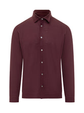 Camicia in Maglia Bordeaux Filippo De Laurentiis - Abbigliamento Uomo | $store$