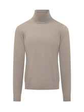 Filippo De Laurentiis Beige Wool Turtleneck - COLLEZIONE TEAM EC | $store$