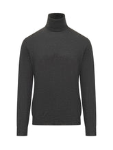 Filippo De Laurentiis Grey Wool Turtleneck - COLLEZIONE TEAM EC | $store$