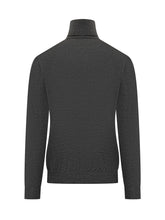 Filippo De Laurentiis Grey Wool Turtleneck - COLLEZIONE TEAM EC | $store$
