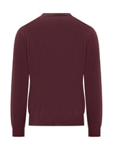 Filippo De Laurentiis Bordeaux Crewneck Sweater - COLLEZIONE TEAM EC | $store$