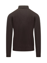 Polo in Lana Filippo De Laurentiis Marrone - Abbigliamento Uomo | $store$