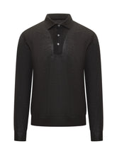 Polo in Lana Filippo De Laurentiis Nera - Abbigliamento Uomo | $store$