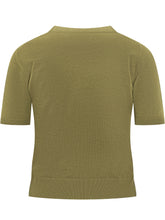 Maglia Alpha Studio Verde a Maniche Corte - Abbigliamento Donna | $store$