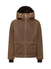 Manifattura Ceccarelli Brown Jacket with Hood - COLLEZIONE TEAM EC | $store$