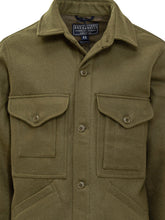 Manifattura Ceccarelli Green Wool Jacket with Front Pockets - COLLEZIONE TEAM EC | $store$