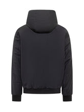 Duno Black Technical Hooded Jacket - COLLEZIONE TEAM EC | $store$