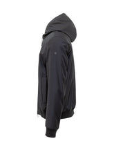 Duno Black Technical Hooded Jacket - COLLEZIONE TEAM EC | $store$