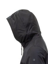 Duno Black Technical Hooded Jacket - COLLEZIONE TEAM EC | $store$