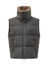 Duno Gilet Imbottito Grigio con Interno in Pelliccia - Abbigliamento Donna | $store$