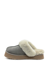 UGG Pantofole W Disquette in Shearling Grigio - COLLEZIONE TEAM EC | $store$