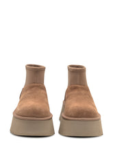 UGG Classic Mini Dipper Brown Suede Boots - COLLEZIONE TEAM EC | $store$