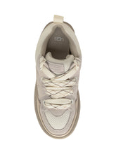 UGG Cream Suede and Mesh Sneakers - COLLEZIONE TEAM EC | $store$