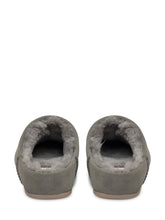 UGG Pantofole in Suede Grigio con Interno in Shearling - COLLEZIONE TEAM EC | $store$