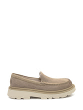 UGG Mocassini Chunky in Pelle Scamosciata Beige - COLLEZIONE TEAM EC | $store$