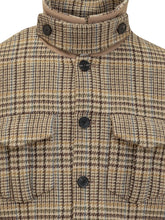 Amaranto Giacca Check con Tasche a Patta - Abbigliamento Uomo | $store$