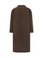 Amaranto Cappotto Doppiopetto in Lana Marrone - Abbigliamento Uomo | $store$