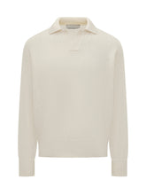 Amaranto Maglione Bianco con Colletto - Abbigliamento Uomo | $store$