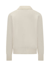 Amaranto Maglione Bianco con Colletto - Abbigliamento Uomo | $store$