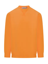 Amaranto Maglione Arancione Girocollo con Dettaglio X - Abbigliamento Uomo | $store$