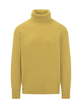 Amaranto Yellow Wool Turtleneck - Amaranto | $store$