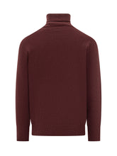 Amaranto Bordeaux Wool Turtleneck - Amaranto | $store$