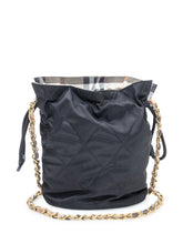 Burberry Black Quilted Bucket Bag - Burberry | $store$