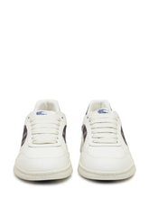 Burberry Sneakers Basse in Pelle con Dettaglio Check - Burberry | $store$