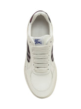 Burberry Sneakers Basse in Pelle con Dettaglio Check - Burberry | $store$