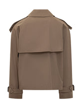 Burberry Trench Corta Doppiopetto Beige - Abbigliamento Uomo | $store$