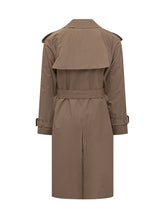 Burberry Trench Lungo Doppiopetto Beige - Abbigliamento Uomo | $store$