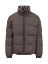 Burberry Snowdon Piumino Reversibile Check Marrone - Abbigliamento Uomo | $store$