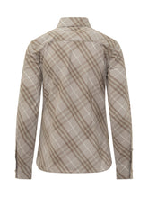 Burberry Shirt with Beige Check Pattern - Burberry | $store$