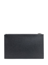 Orciani Pochette in Pelle Nera Martellata - Accessori Uomo | $store$