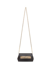 Orciani Brown Leather Clutch with Gold Chain Detail - COLLEZIONE TEAM EC | $store$