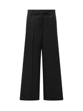 Pantaloni Calvin Klein Wide Leg Neri - Abbigliamento Donna | $store$