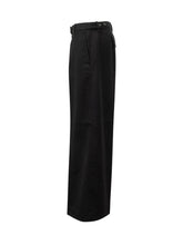 Pantaloni Calvin Klein Wide Leg Neri - Abbigliamento Donna | $store$